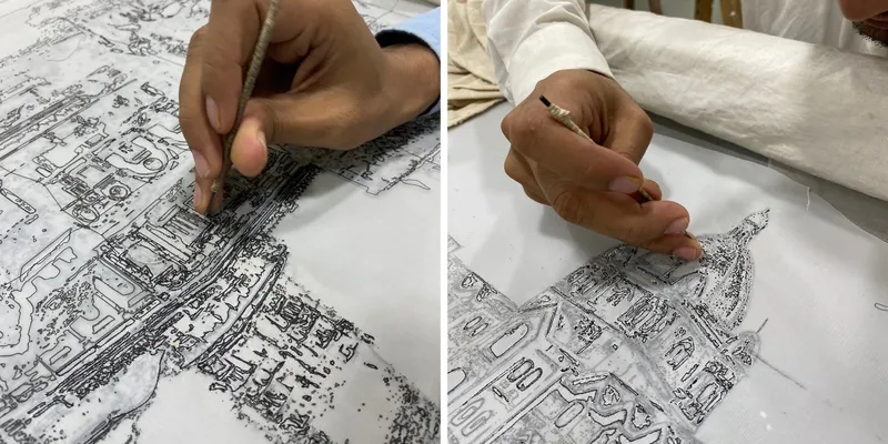 V V. Exports Showcases “Echoes of Old Bombay” Embroidery Exhibition at 47-A, Mumbai